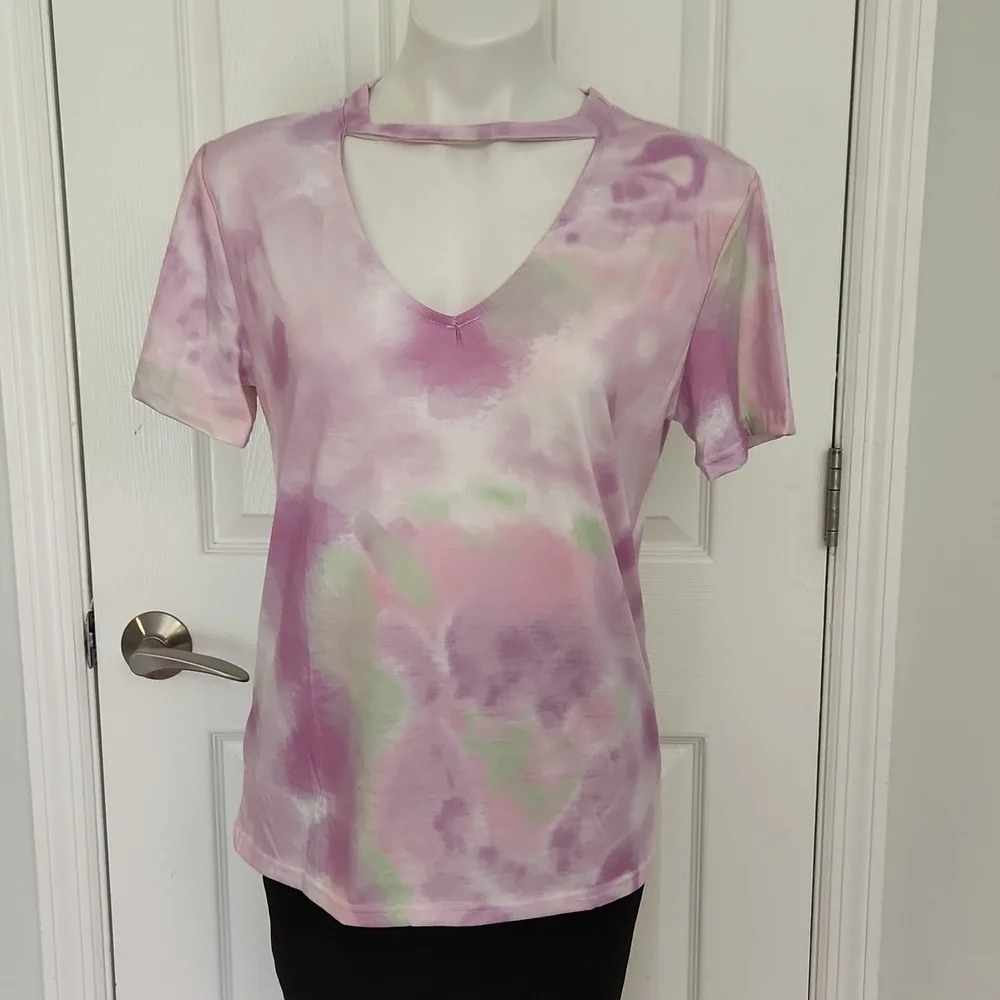 Multi Colored Tie Dye Shirt - Picture 2 of 11